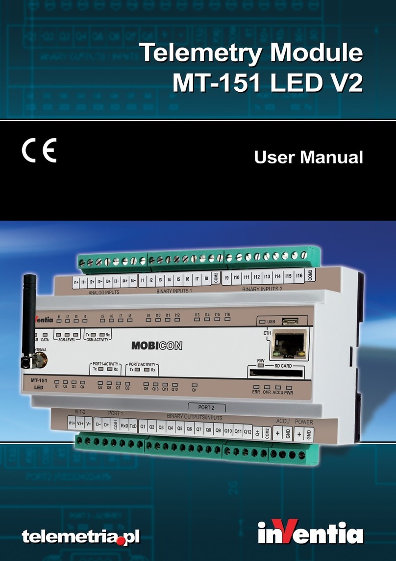 INVENTIA MT-151 user manual