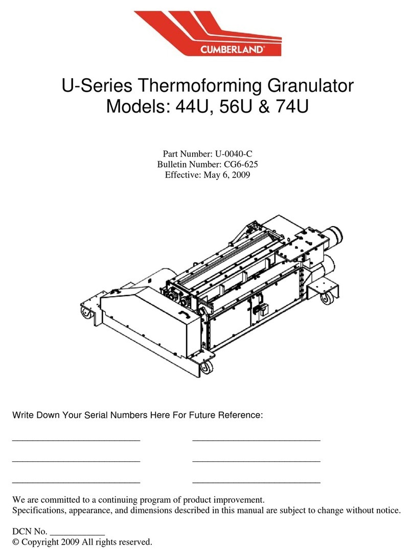Cumberland U-Series User manual