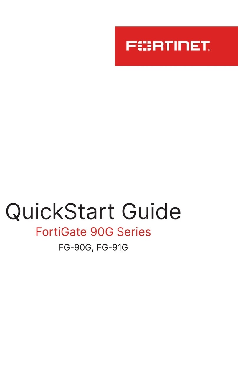Fortinet FortiGate 90G Series User manual