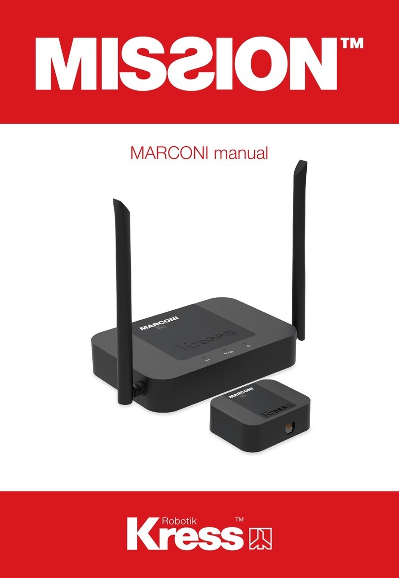 Kress Robotik MISSION MARCONI manual