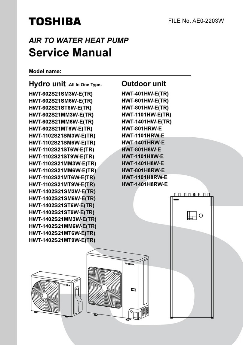 Toshiba HWT-602S21SM3W-E(TR) Service manual