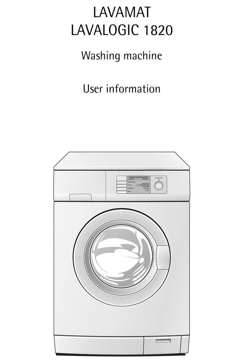LAVAMAT LAVALOGIC 1820 Operation manual