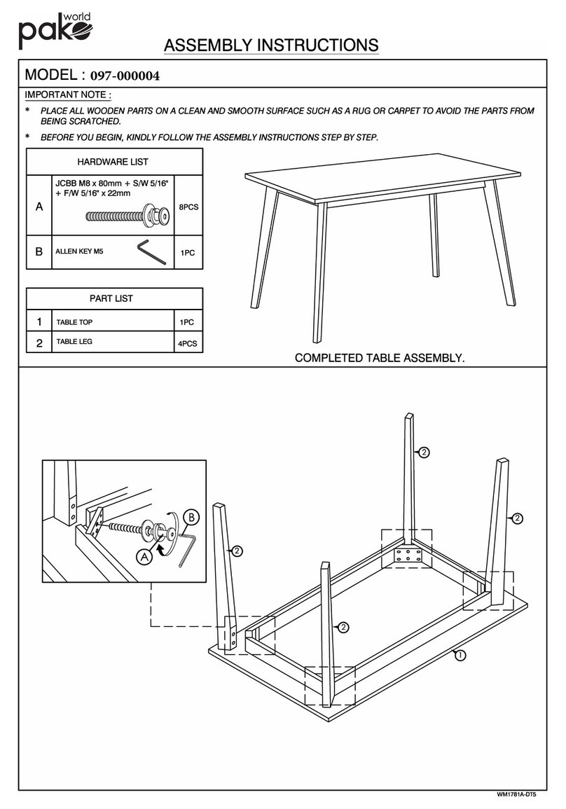 pakoworld 097-000004 User manual pakoworld 097-000004 User manual