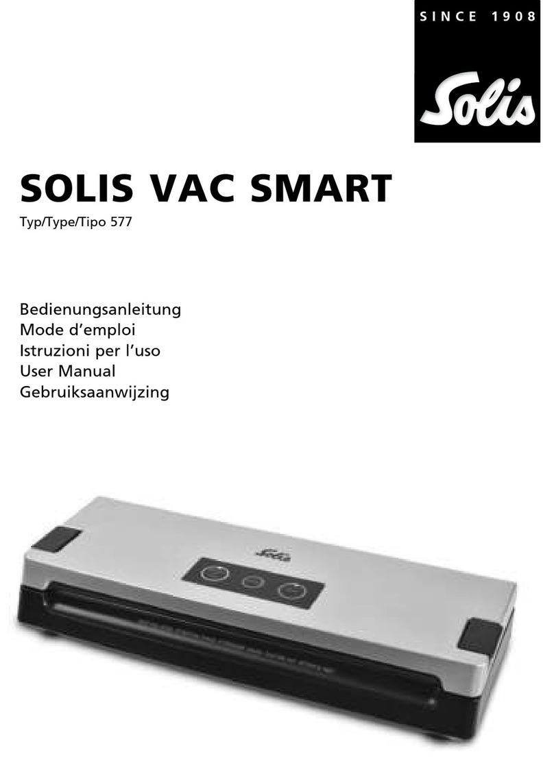 SOLIS VAC SMART 577 user manual