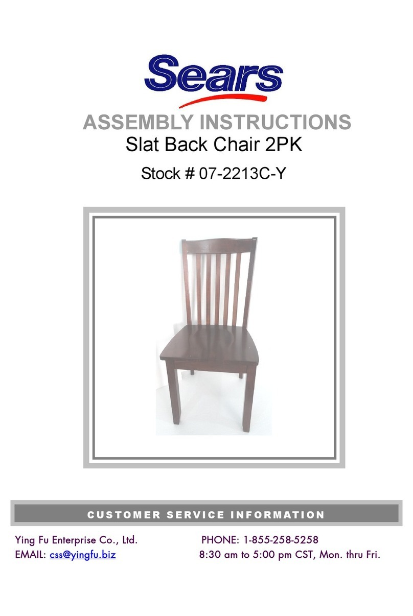 Sears 07-2213C-Y Assembly instructions
