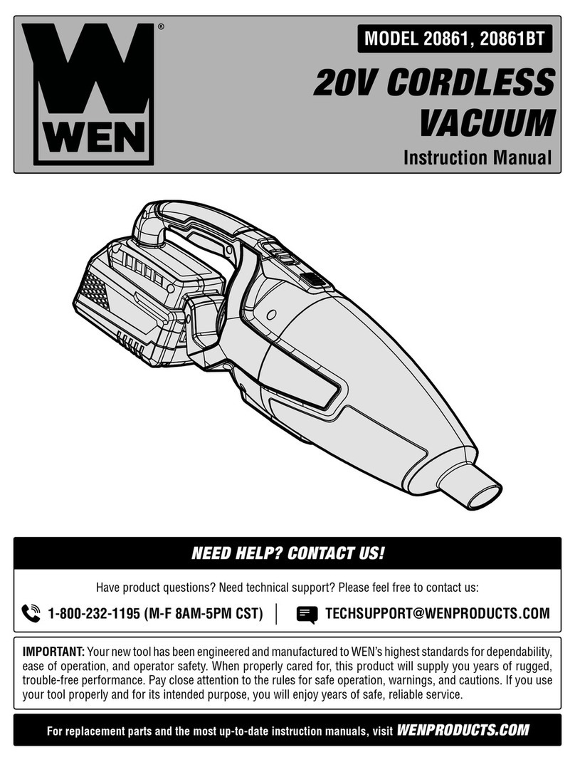 Wen 20861 manual