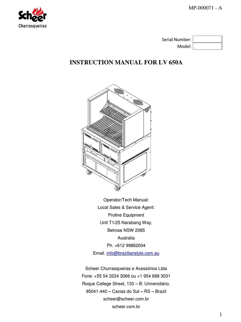 Scheer LV 650A instruction manual