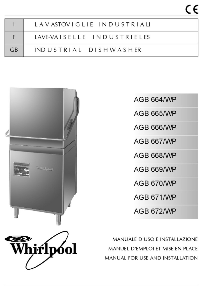 Whirlpool AGB 664/WP Manual for use and installation