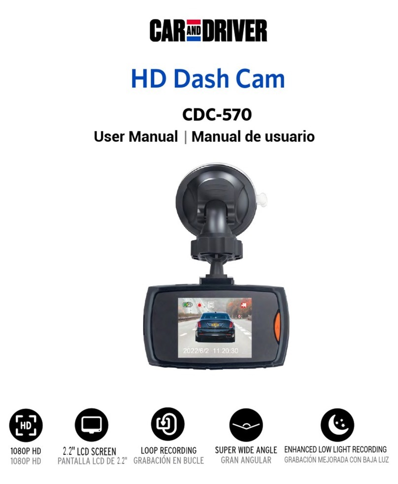 Car and Driver EAGLEEYE CDC-570 User manual Car and Driver EAGLEEYE CDC-570 User manual