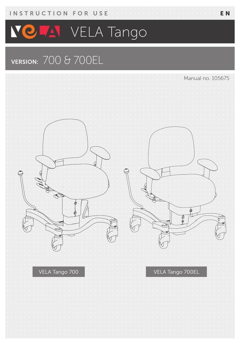 Vela Tango 700EL Instructions for use