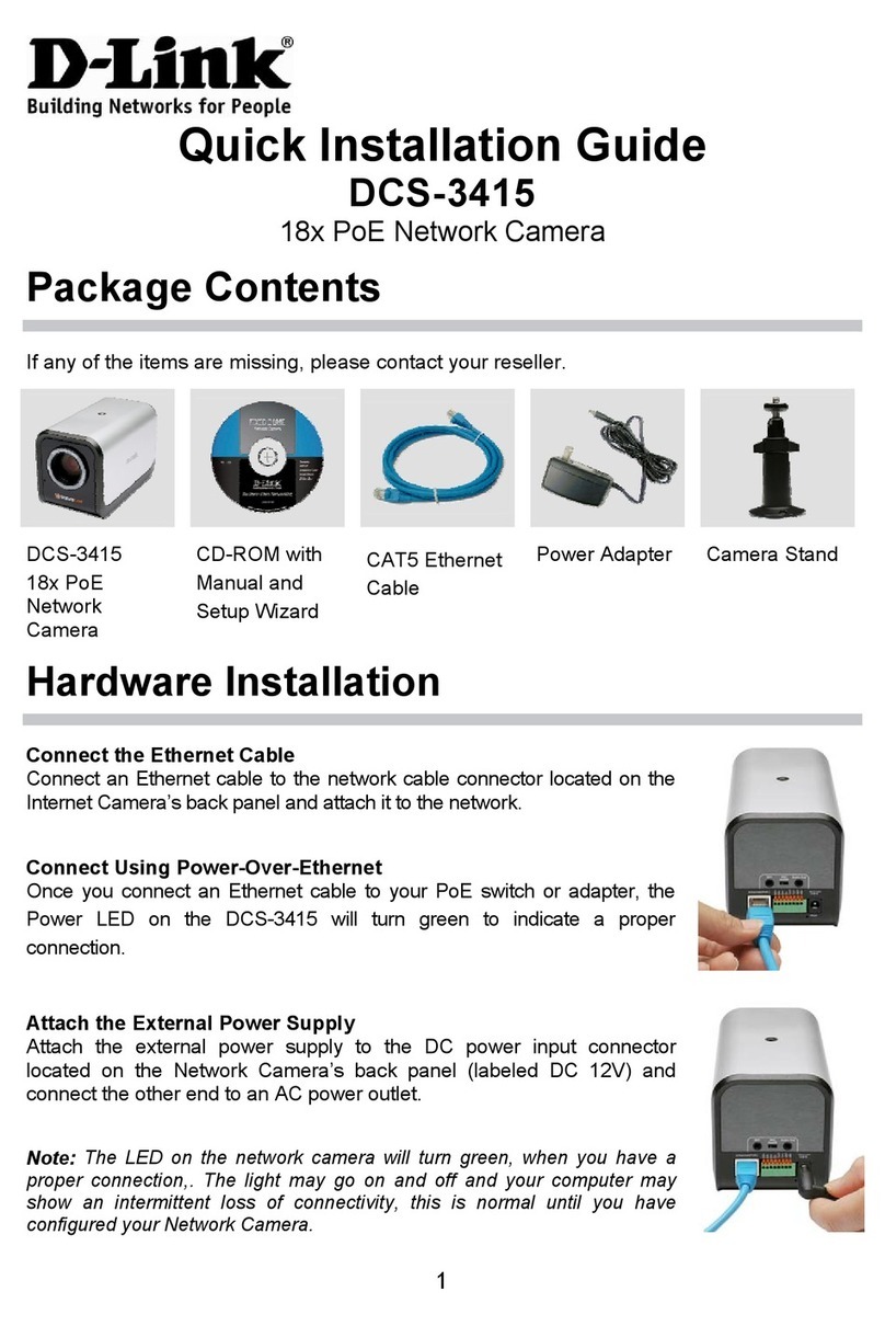 D-Link Securicam DCS-3415 User manual D-Link Securicam DCS-3415 User manual