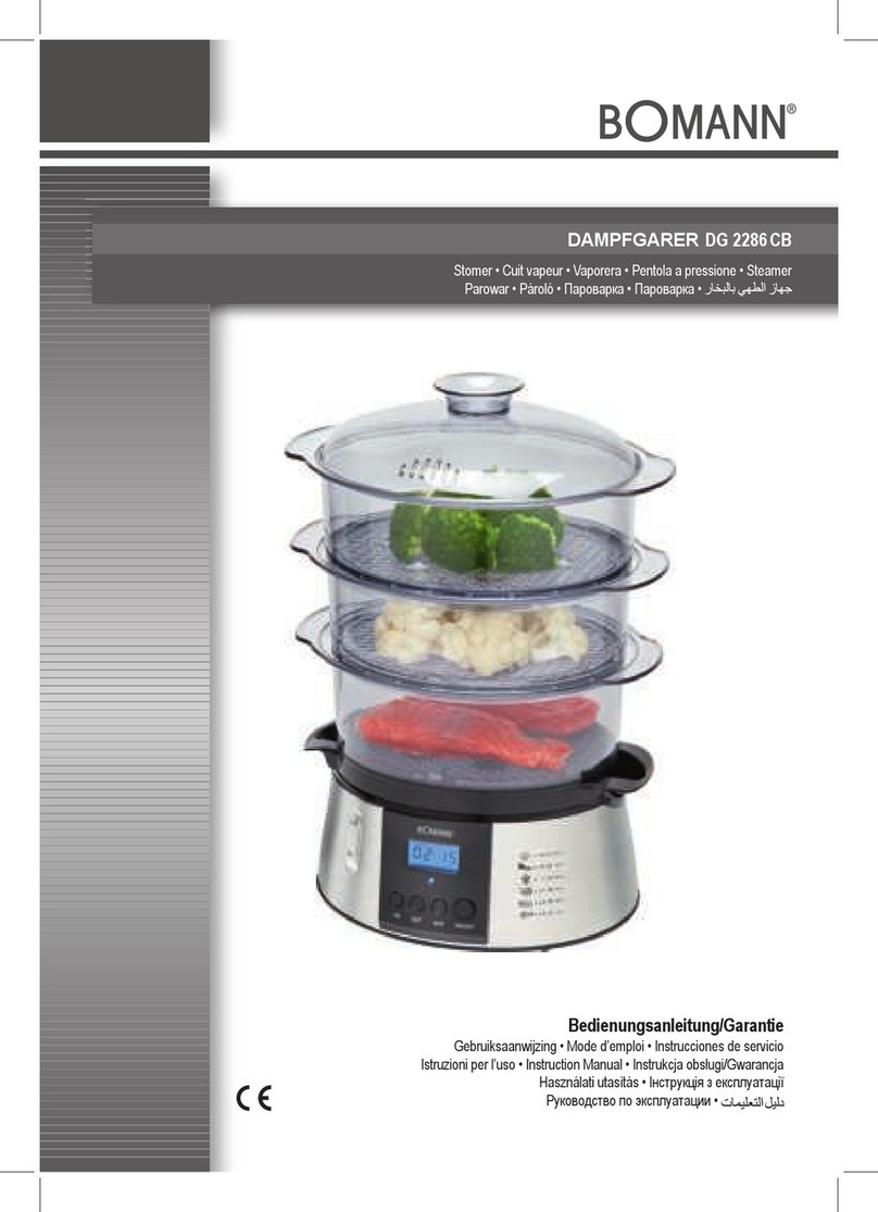 BOMANN DG 2286CB instruction manual