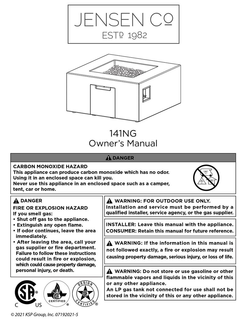 Jensen 141NG owner's manual