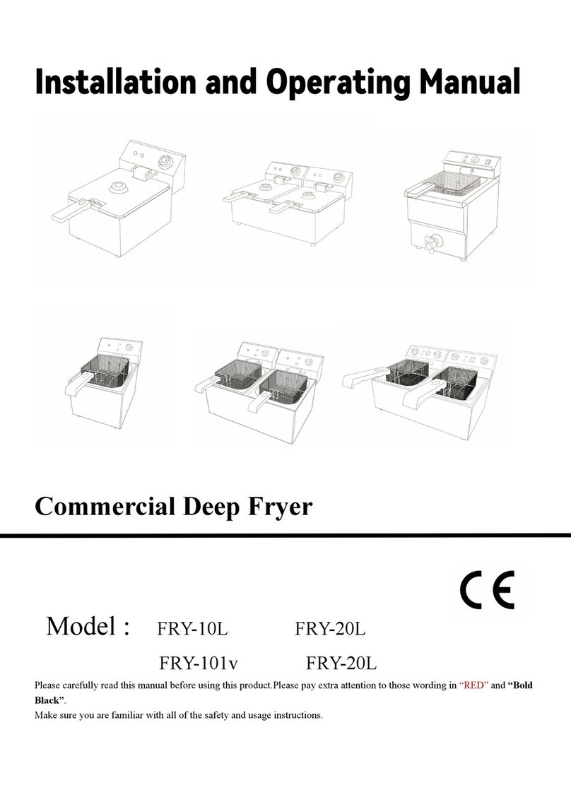 Adexa FRY-10L Installation and operating manual