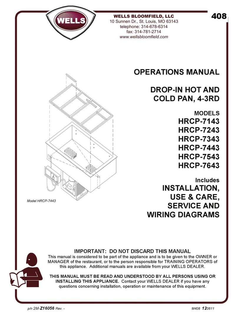 Wells HRCP-7143 User manual