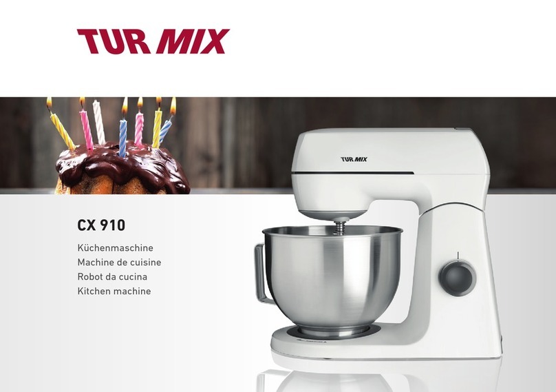 TUR MIX CX 910 manual