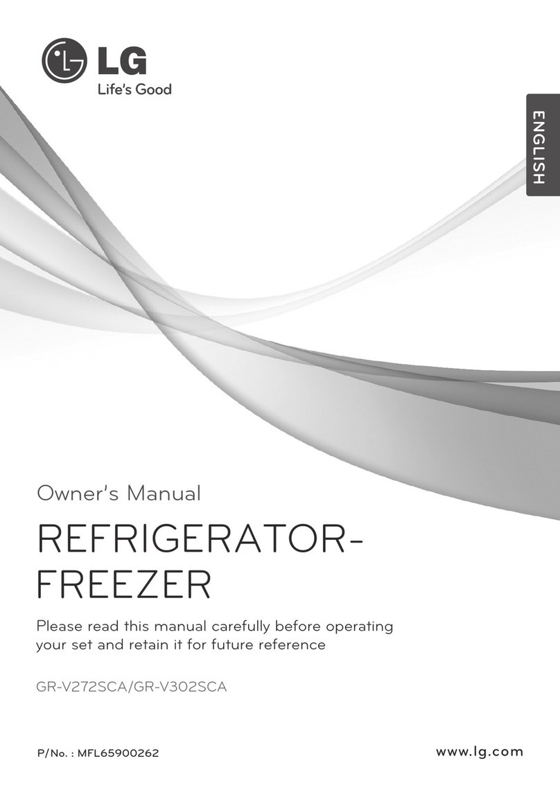 LG GR-V272SCA User manual