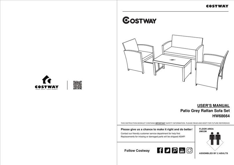 Costway HW68664 User manual Costway HW68664 User manual