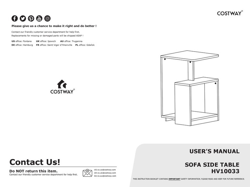 Costway HV10033 user manual