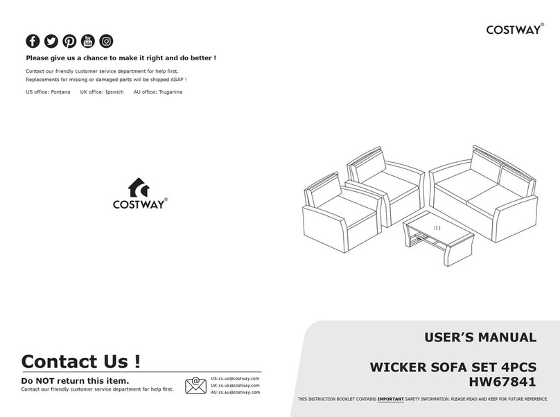 Costway HW67841 user manual
