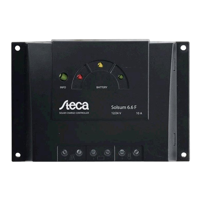 Steca Solsum F User manual
