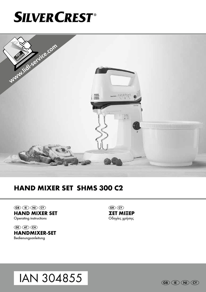 Silvercrest 304855 operating instructions