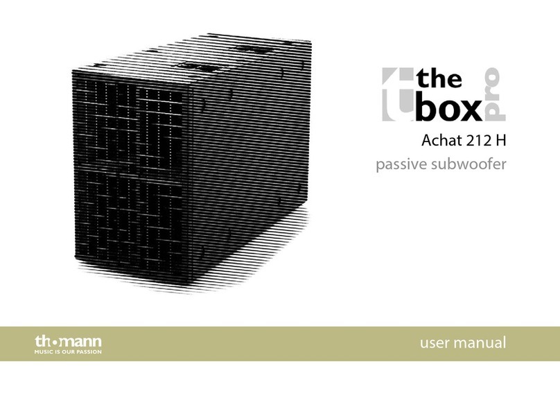 thomann the box pro Achat 212 H user manual