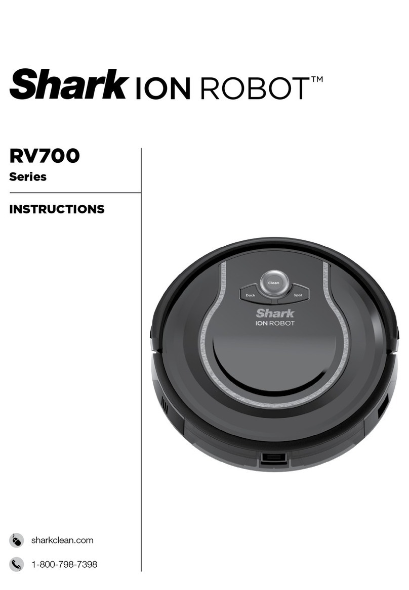 Shark ION ROBOT RV700 Series User manual Shark ION ROBOT RV700 Series User manual