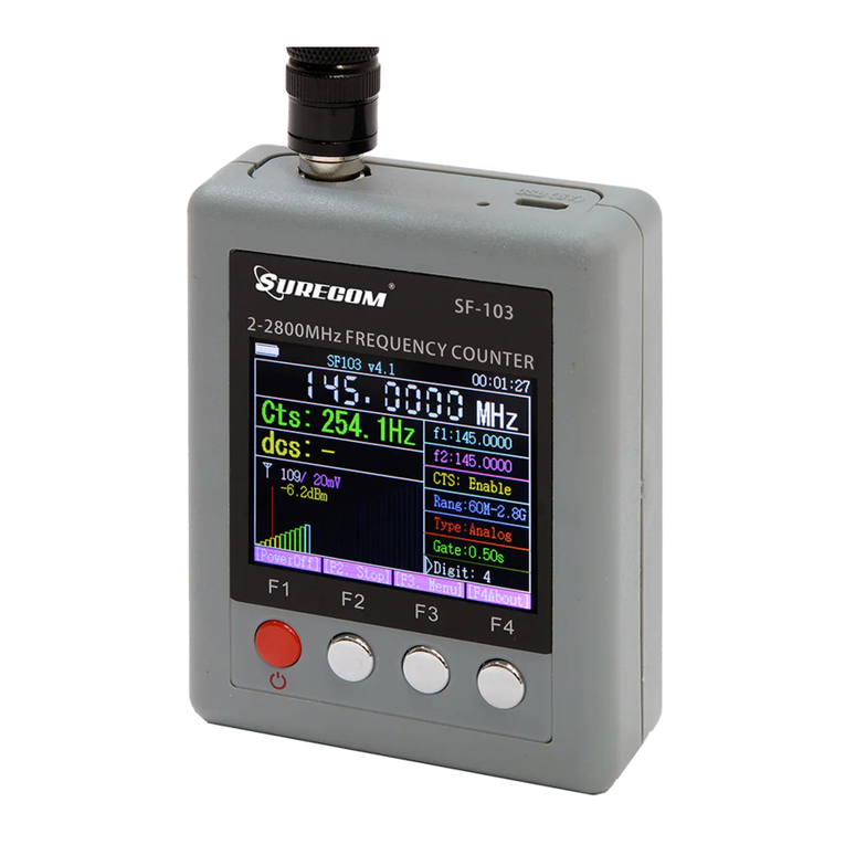 Surecom SF-103 User manual