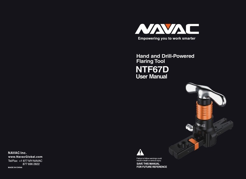 NAVAC NTF67D user manual