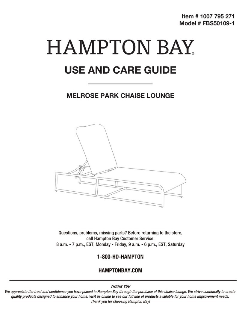 HAMPTON BAY FBS50109-1 User manual