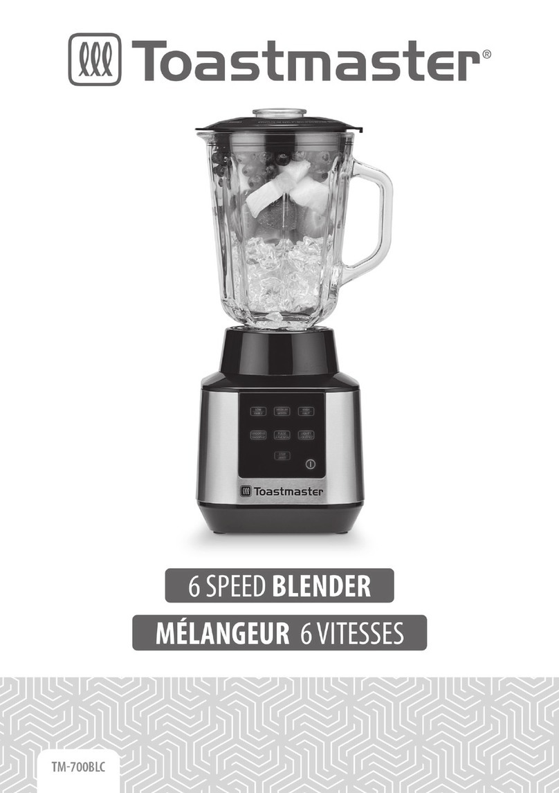 Toastmaster TM-700BLC User manual