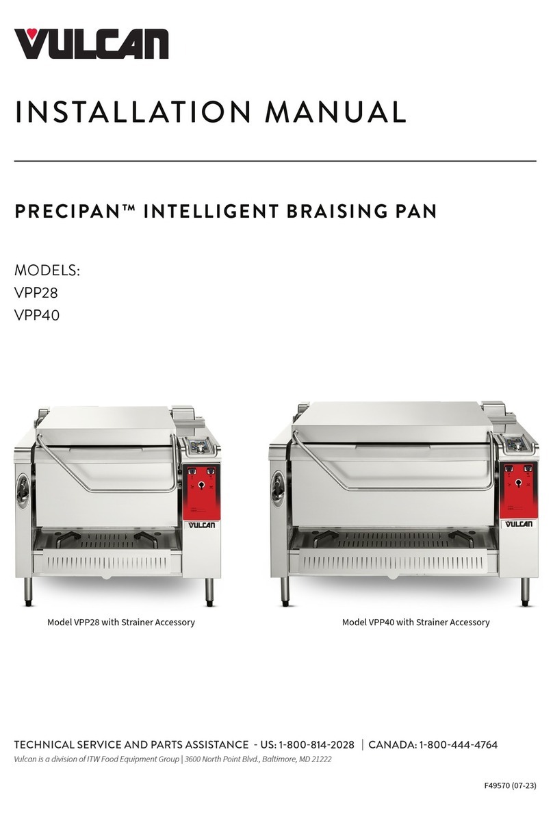 Vulcan-Hart PRECIPAN VPP28 User manual