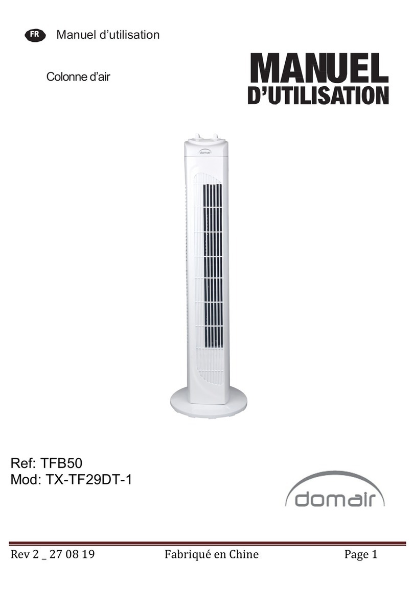 Domair TX-TF29DT-1 User manual