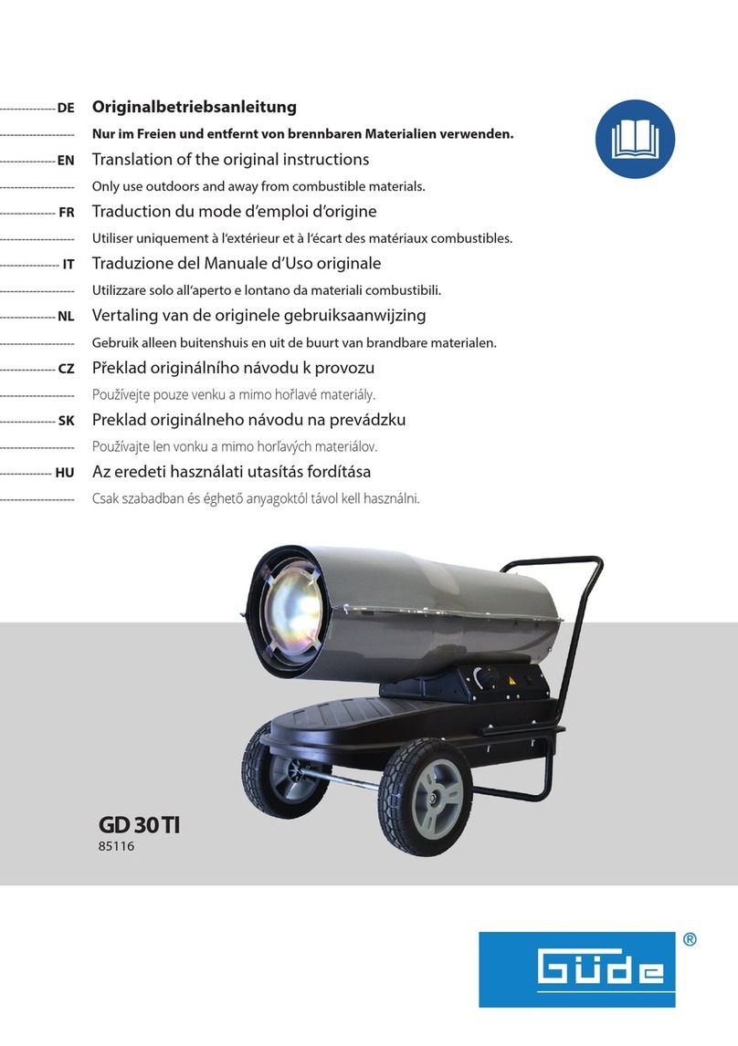 GÜDE GD 30 TI User manual