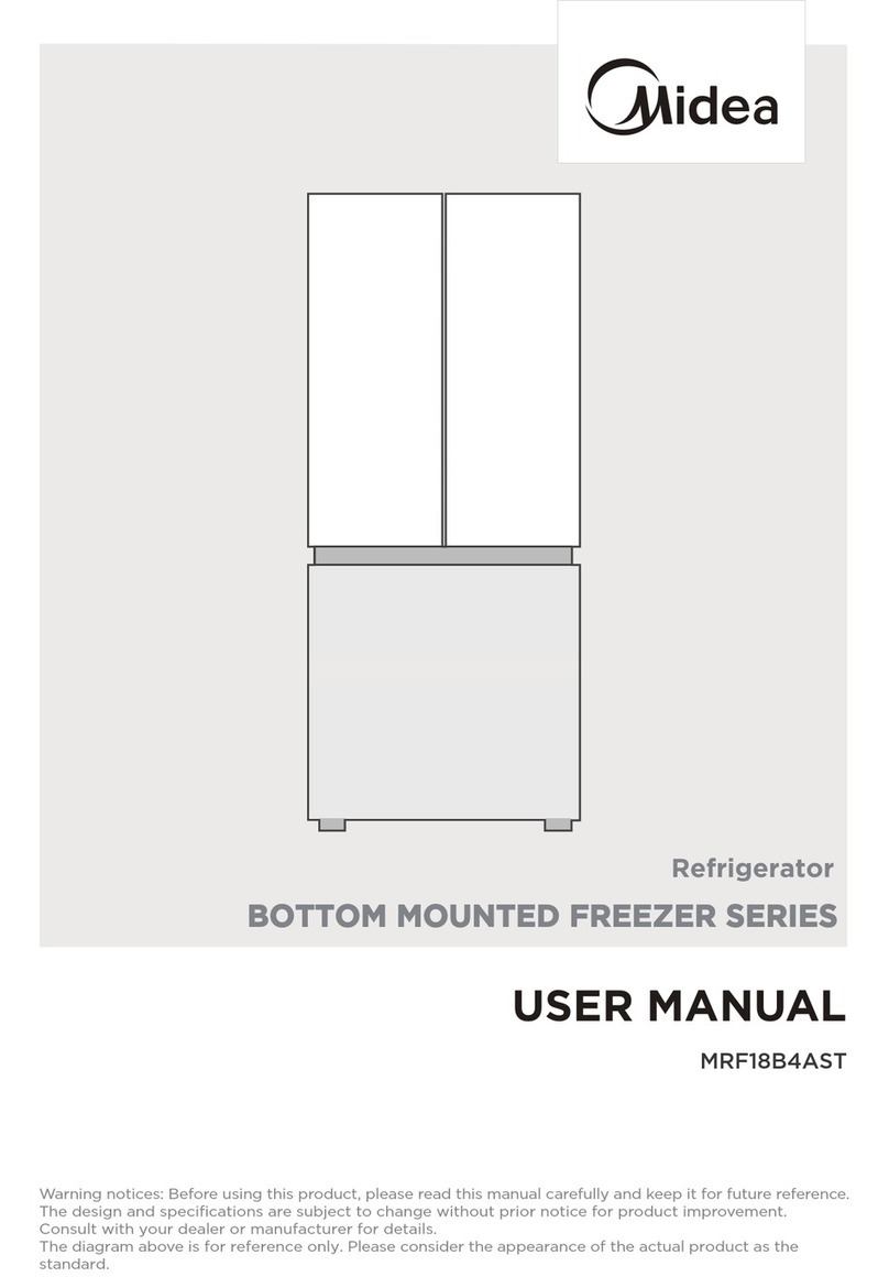 Midea MRF18B4AST User manual