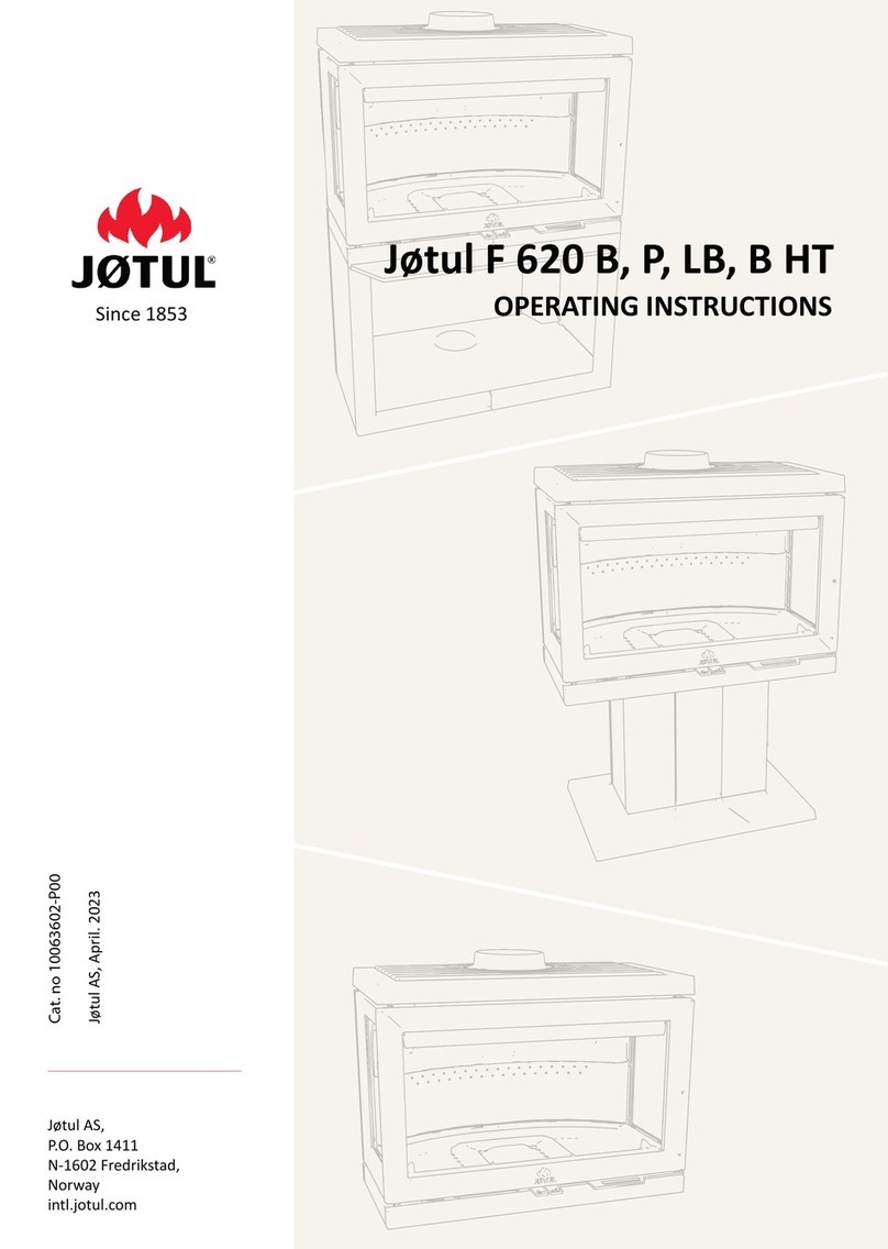 Jøtul F 620 B User manual