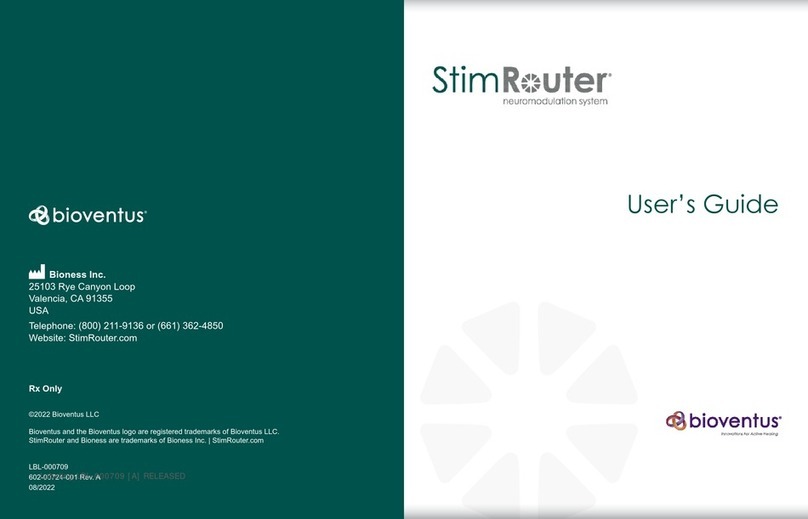 Bioness bioventus StimRouter user guide