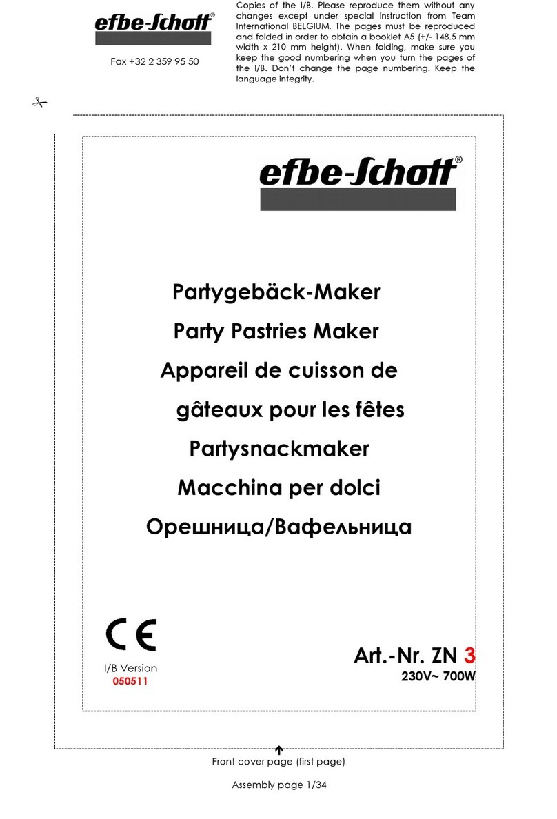 EFBE-SCHOTT ZN 3 manual