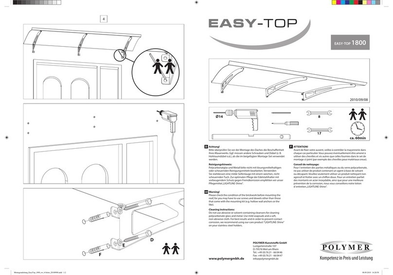 Polymer EASY-TOP 1800 manual