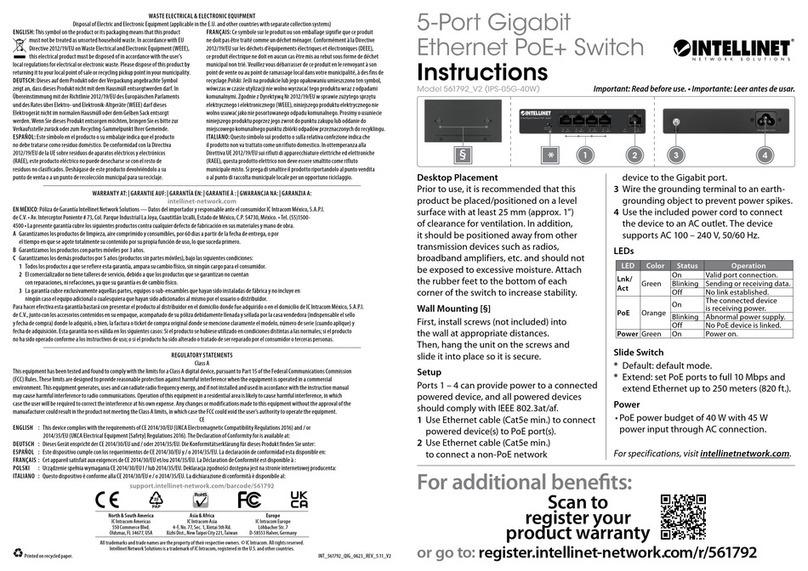Intellinet 561792 V2 User manual