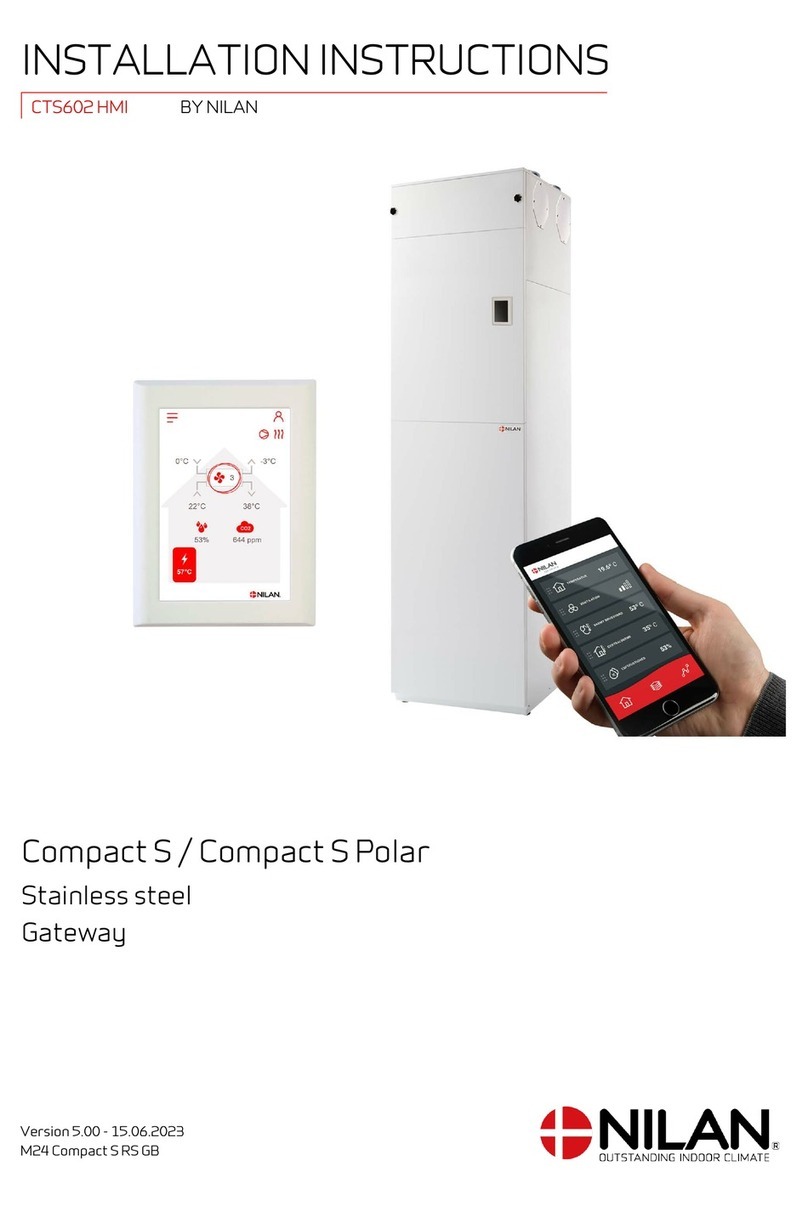 nilan Compact S User manual