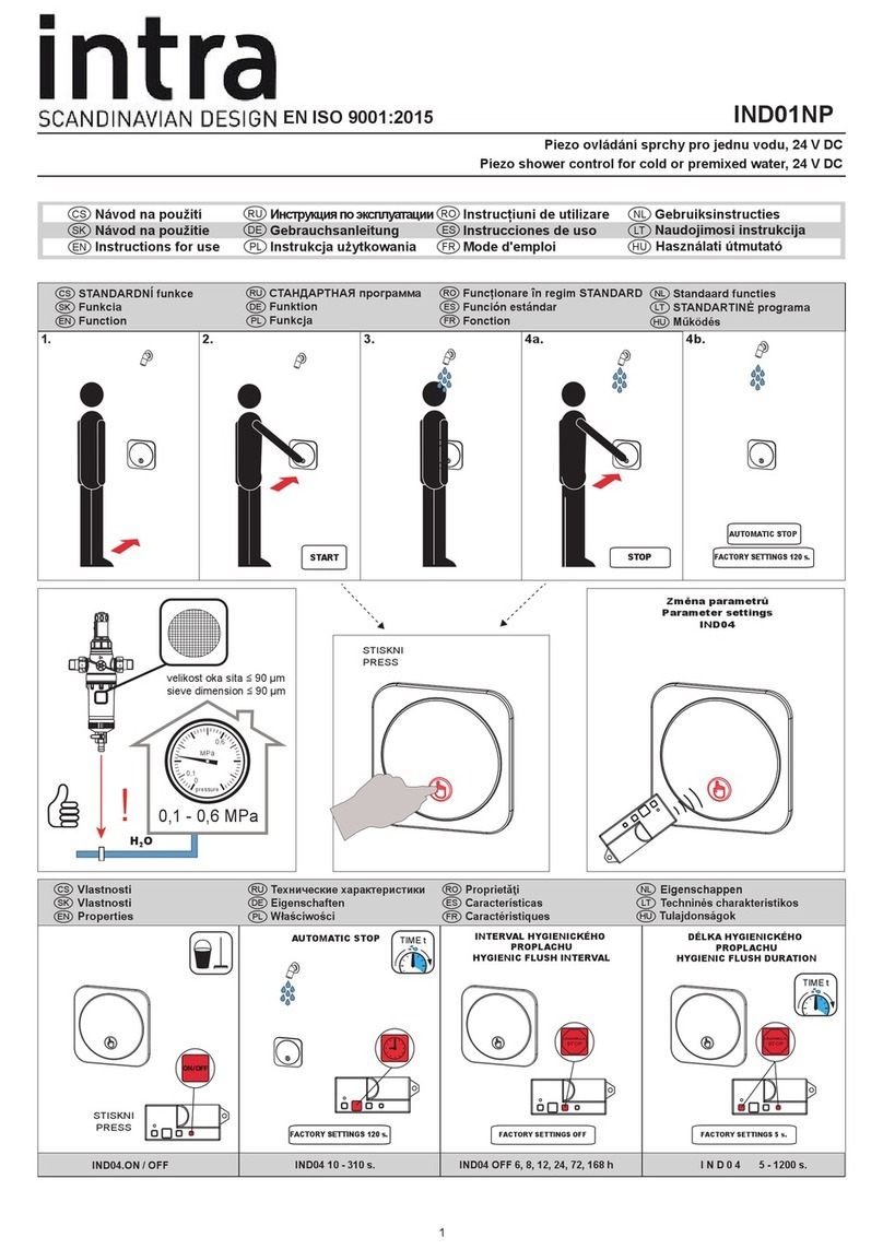 Intra IND01NP User manual