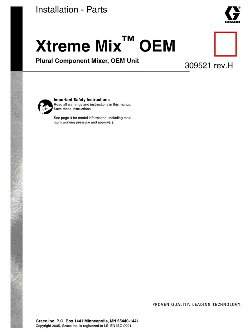 Graco Xtreme Mix OEM User manual