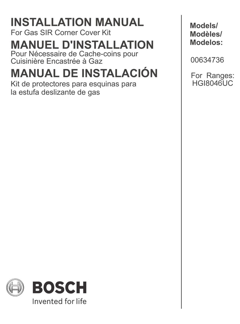 Bosch HGI8046UC installation instructions