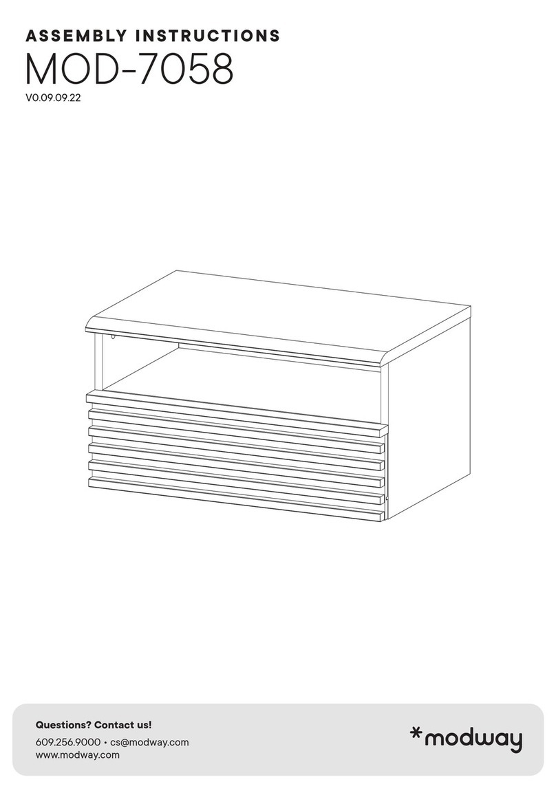 modway Render MOD-7058 User manual