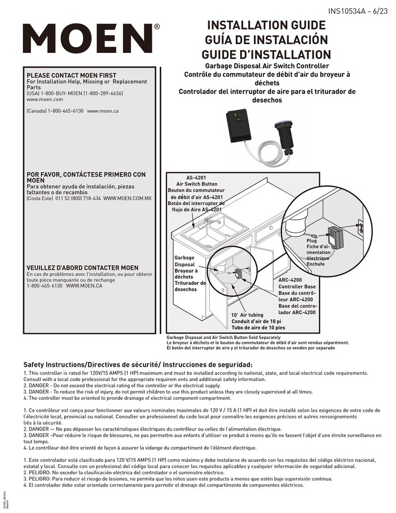 Moen AS-4200 installation guide
