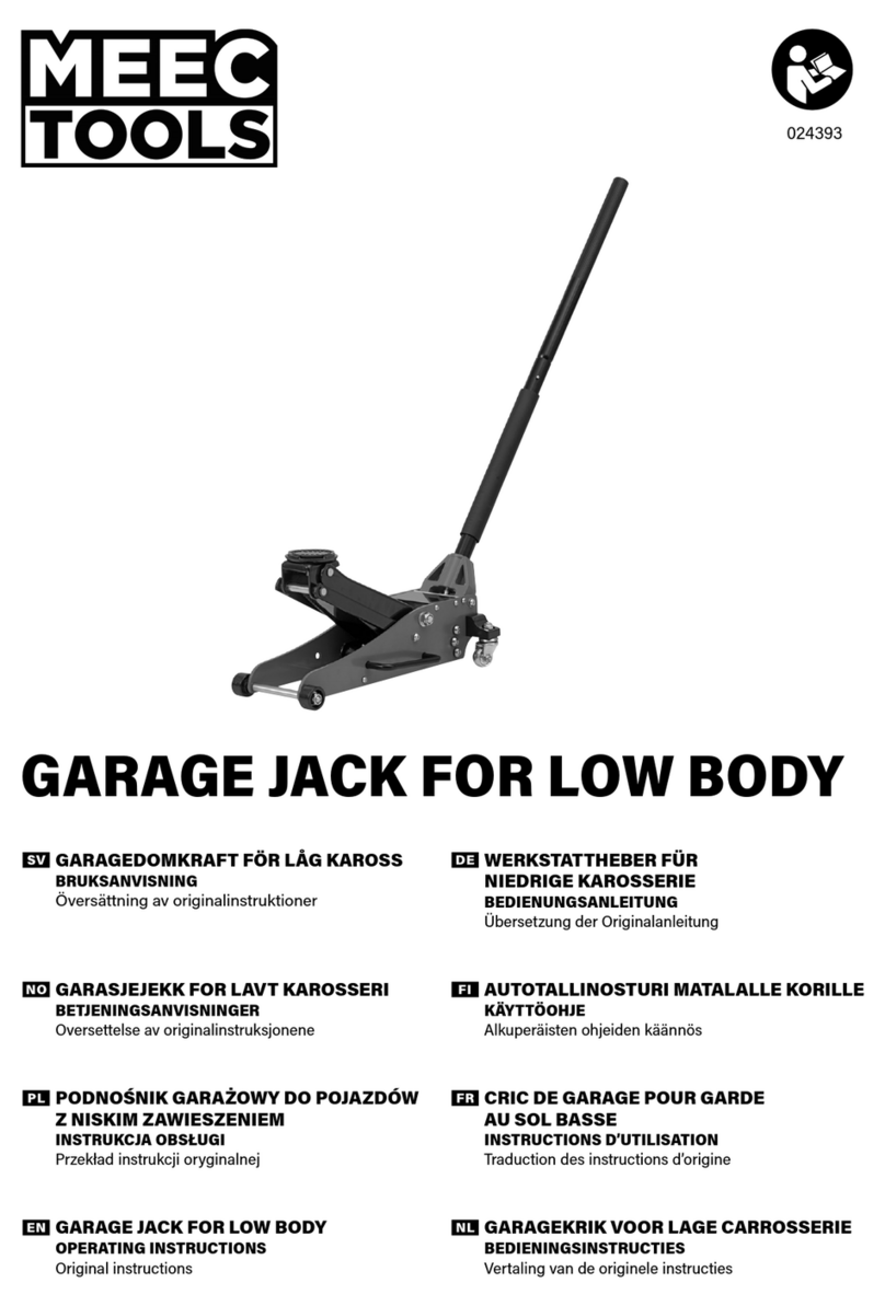 Meec tools TL-1615 operating instructions