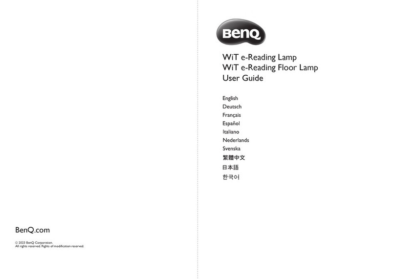BenQ WiT e-Reading Lamp user guide