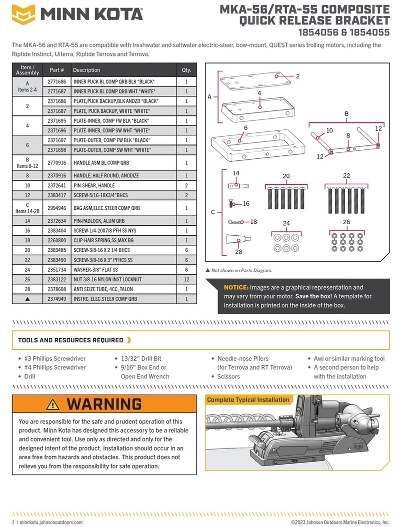 MINN KOTA MKA-56 manual